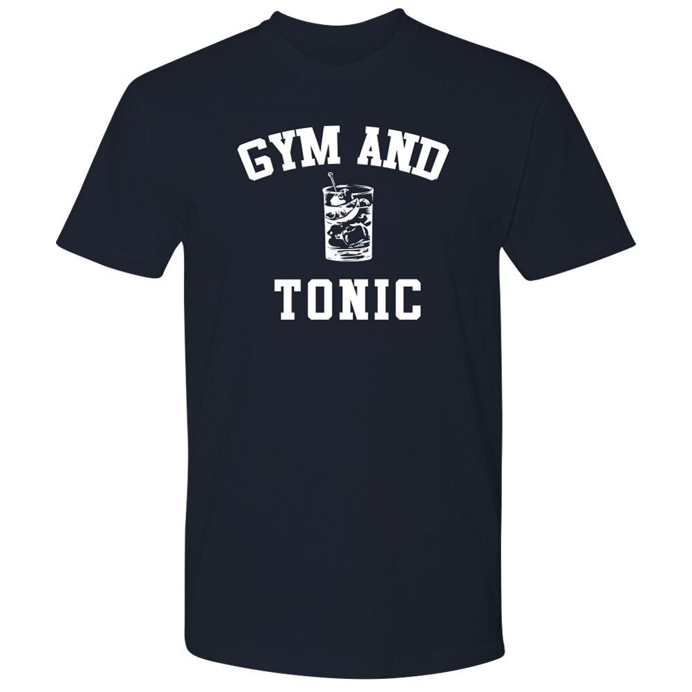 Gym and Tonic Navy T Shirt