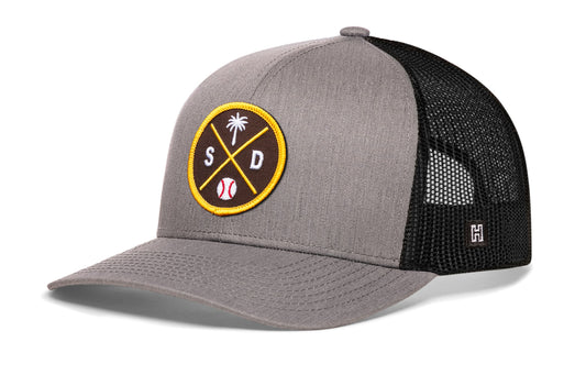 San Diego Trucker Hat | SD X Baseball Snapback