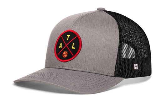 Atlanta Trucker Hat | ATL X Basketball Snapback