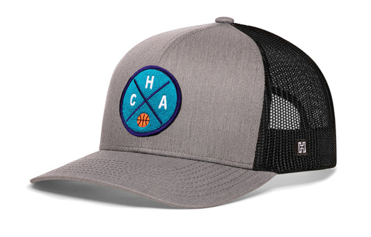 Charlotte Trucker Hat | CHA X Basketball Snapback