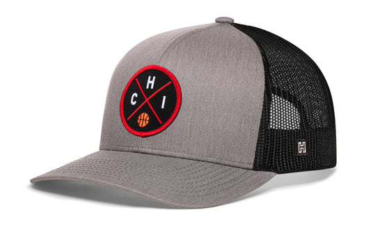Chicago Trucker Hat | CHI X Basketball Snapback