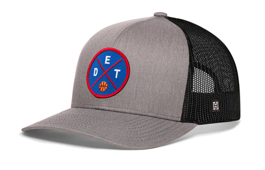 Detroit Trucker Hat | DET X Basketball Snapback