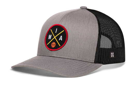 Miami Trucker Hat | MIA X Basketball Snapback