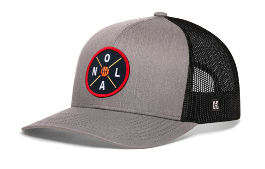 New Orleans Trucker Hat | NOLA X Basketball Snapback