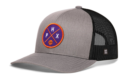 Phoenix Trucker Hat | PHX X Basketball Snapback