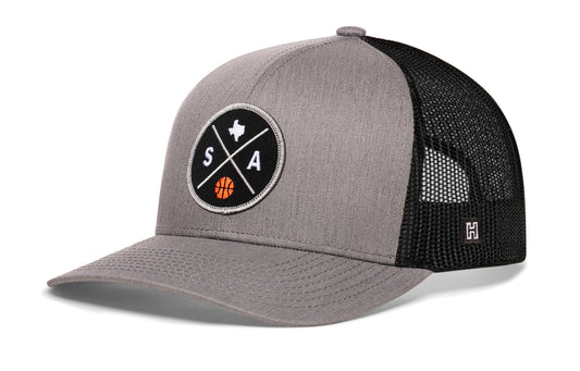 San Antonio Trucker Hat | SA X Basketball Snapback
