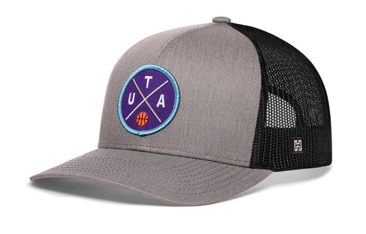 Utah Trucker Hat | UTA X Basketball Snapback