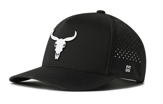 Bull Skull Performance 5-Panel Hat | Steer Flexfit® Snapback