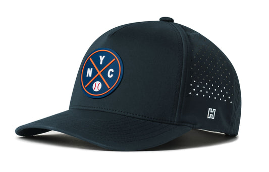 New York Baseball Performance 5-Panel Hat | Blue NYC X Flexfit® Snapback
