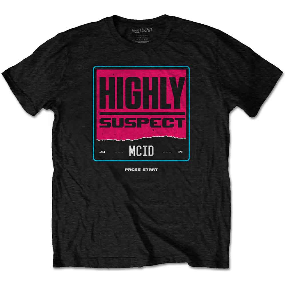 Highly Suspect Press Start Mens T Shirt