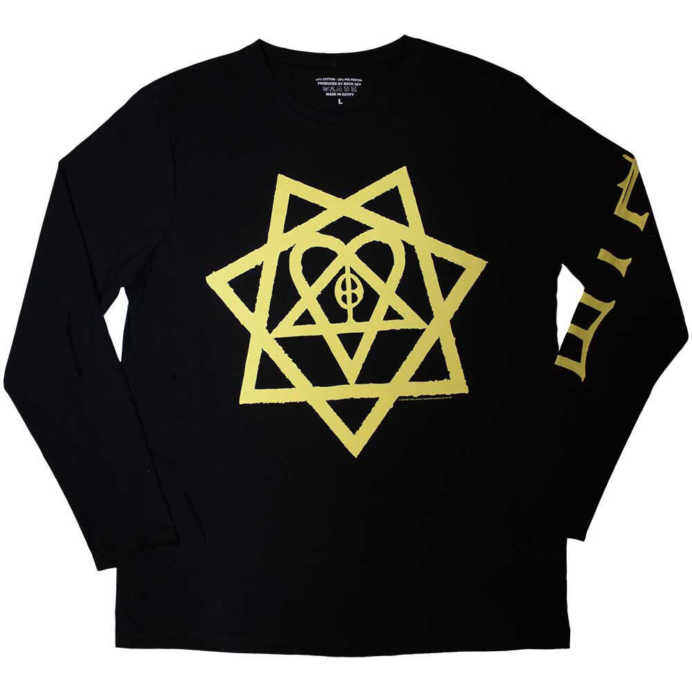 Him Heartagram Honeycomb Long Sleeve Shirt
