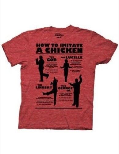How To Imitate A Chicken Adult Heather Red T Shirt