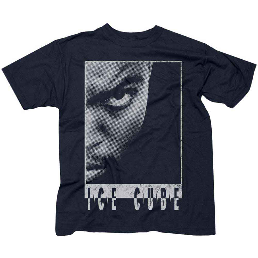 Ice Cube Half Face Mens T Shirt