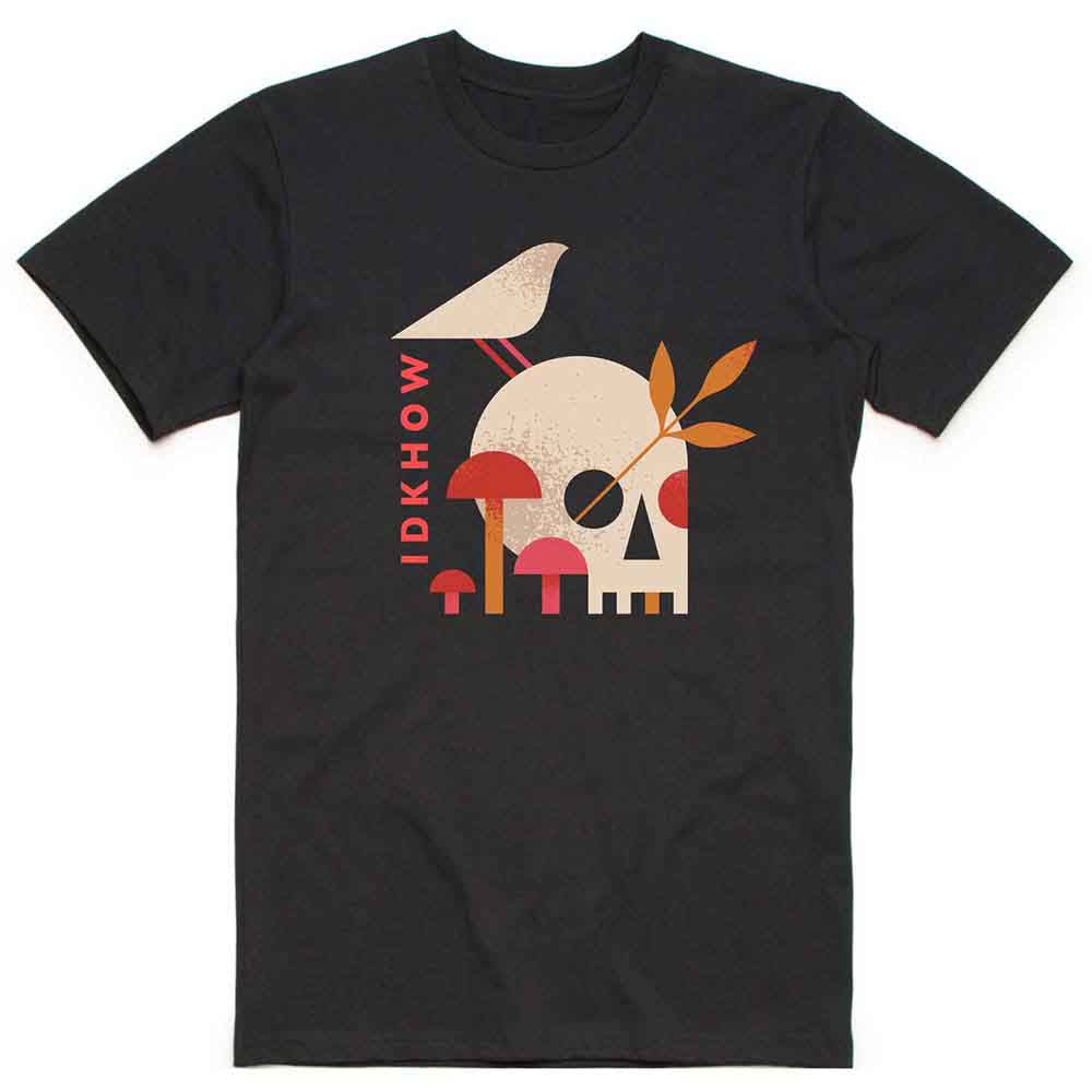 iDKHow Mushroom Skull Mens T Shirt