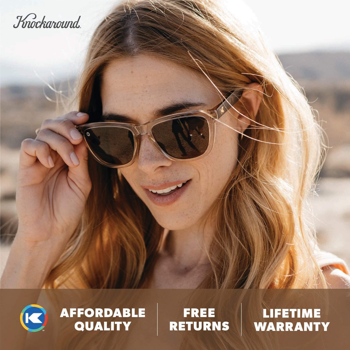 On The Rocks Premiums Officially Licensed Knockaround Sunglasses