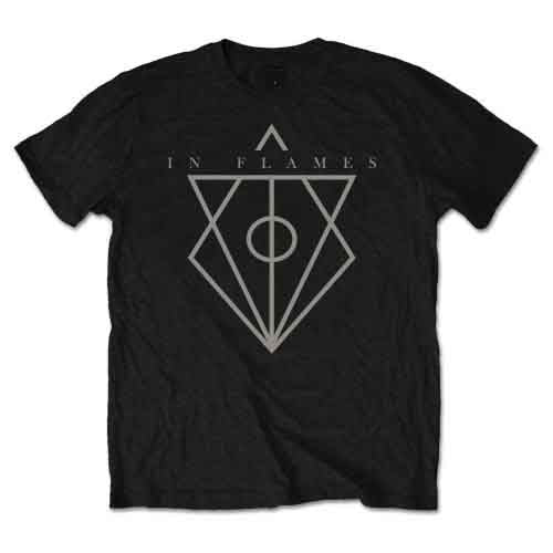 In Flames Jester head Mens T Shirt