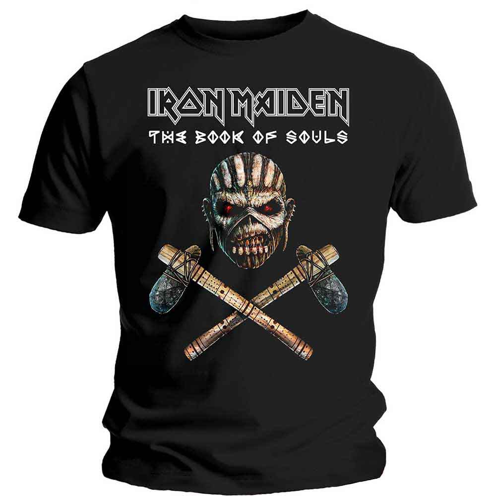 Iron Maiden Axe Colour Mens T Shirt
