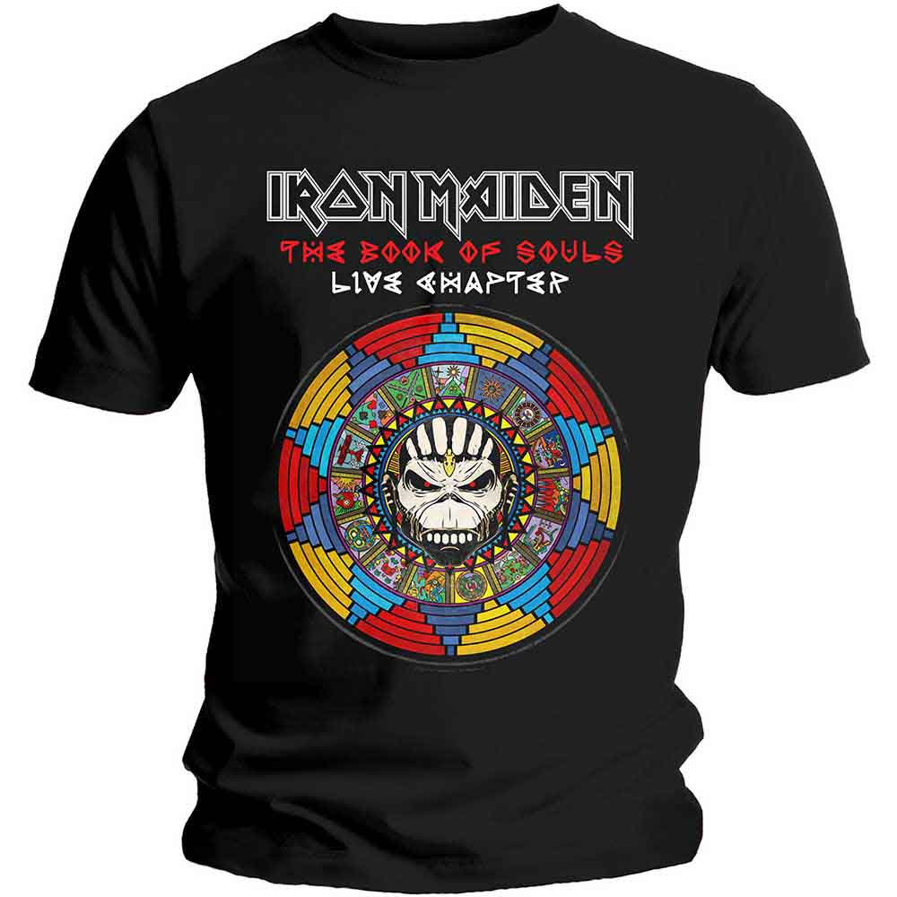 Iron Maiden Book of Souls Live Chapter Mens T Shirt