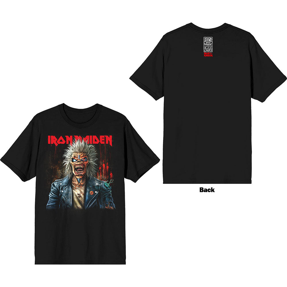 Iron Maiden Est. 1975 Eddie Scream Portrait Mens T Shirt