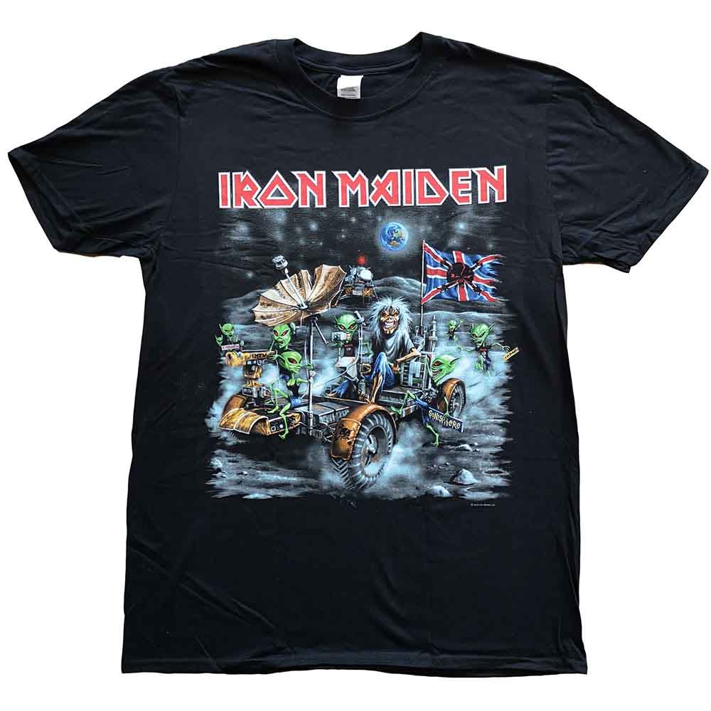Iron Maiden Knebworth Moon buggy Mens T Shirt