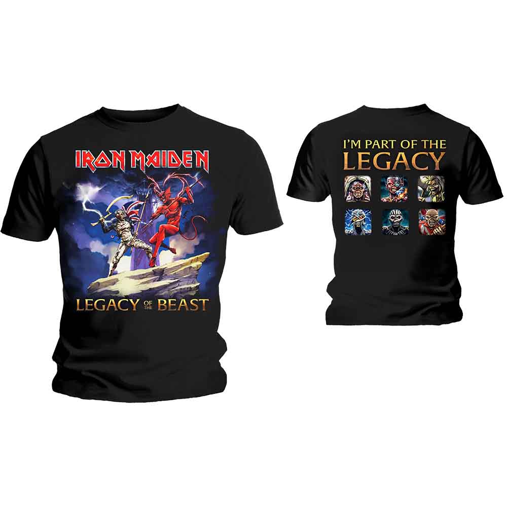 Iron Maiden Legacy Beast Fight Mens T Shirt