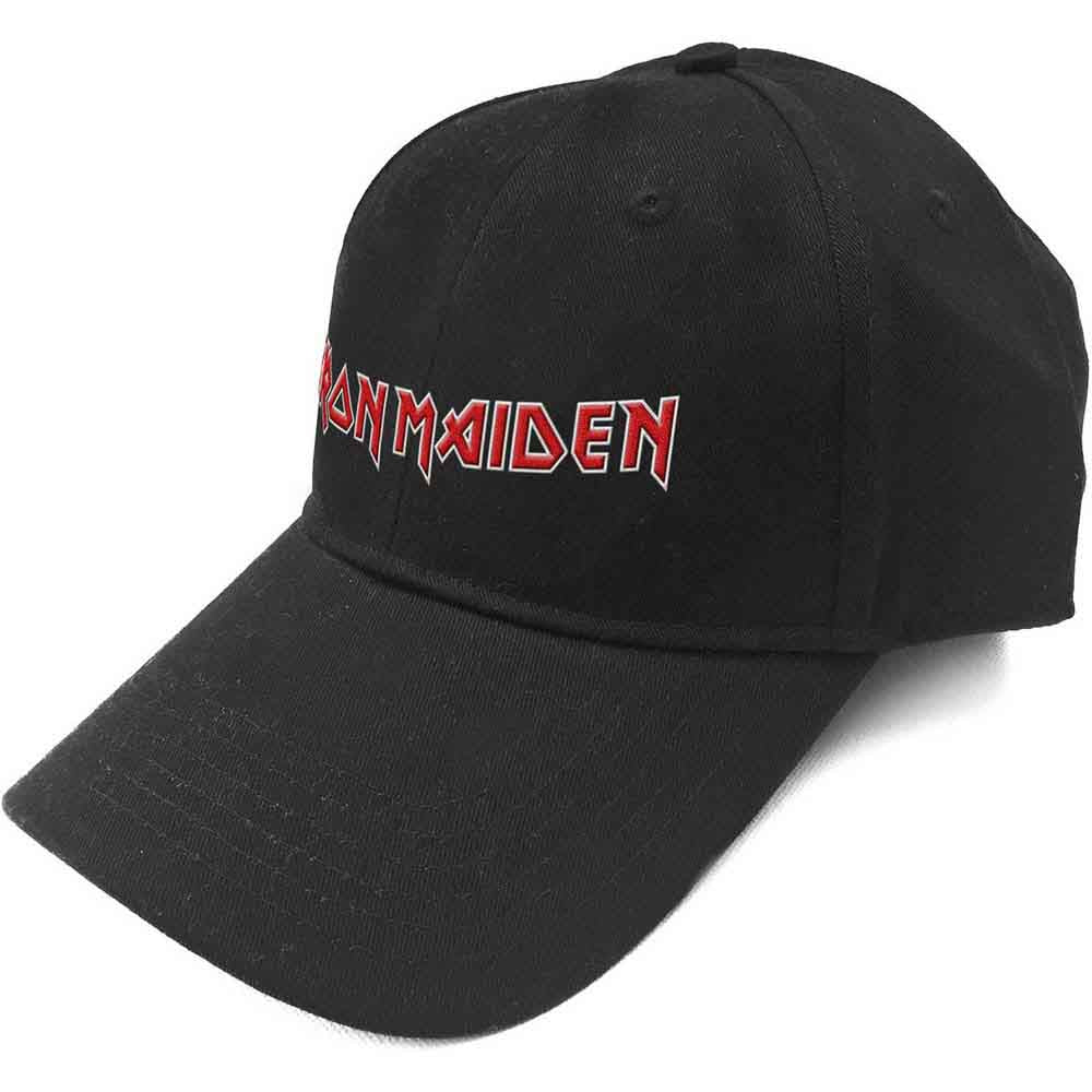 Iron Maiden Logo Hat Black