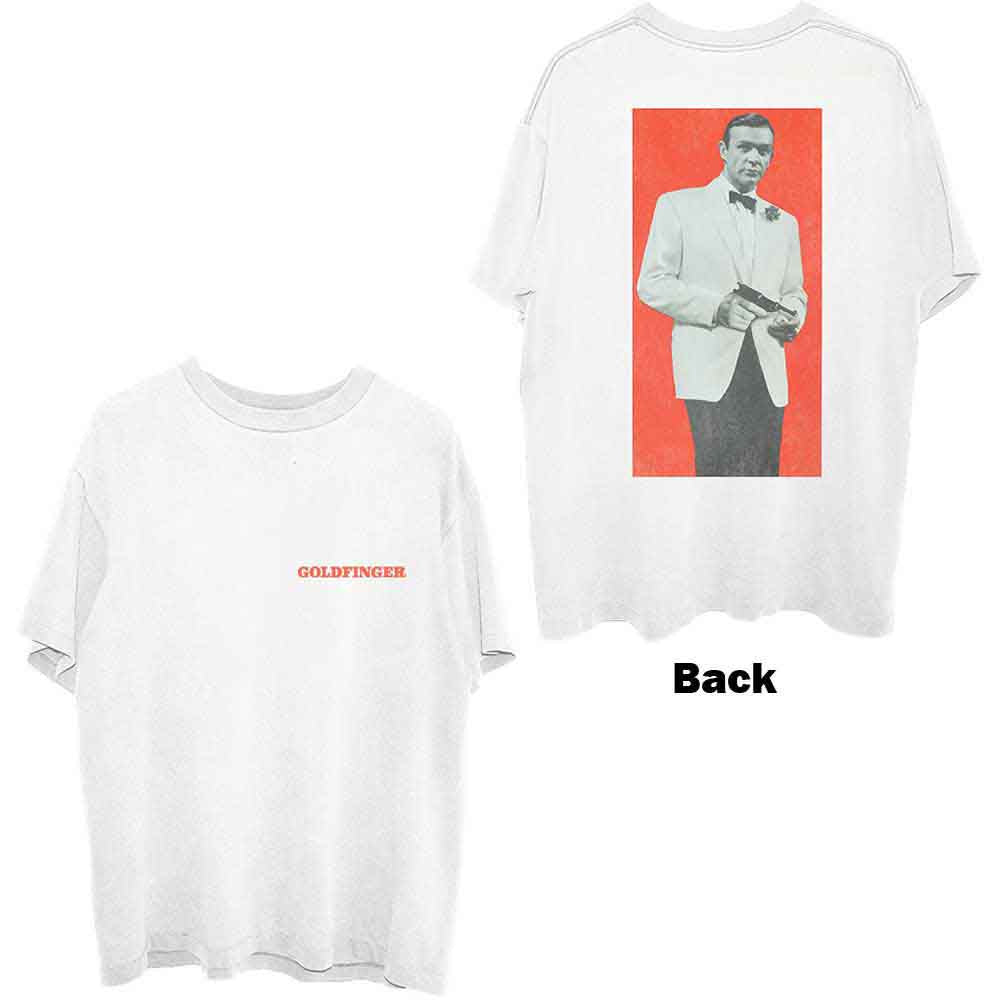 James Bond 007 Goldfinger Profile Mens T Shirt