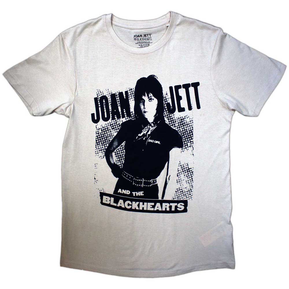 Joan Jett & The Blackhearts Crosshatch Mens T Shirt
