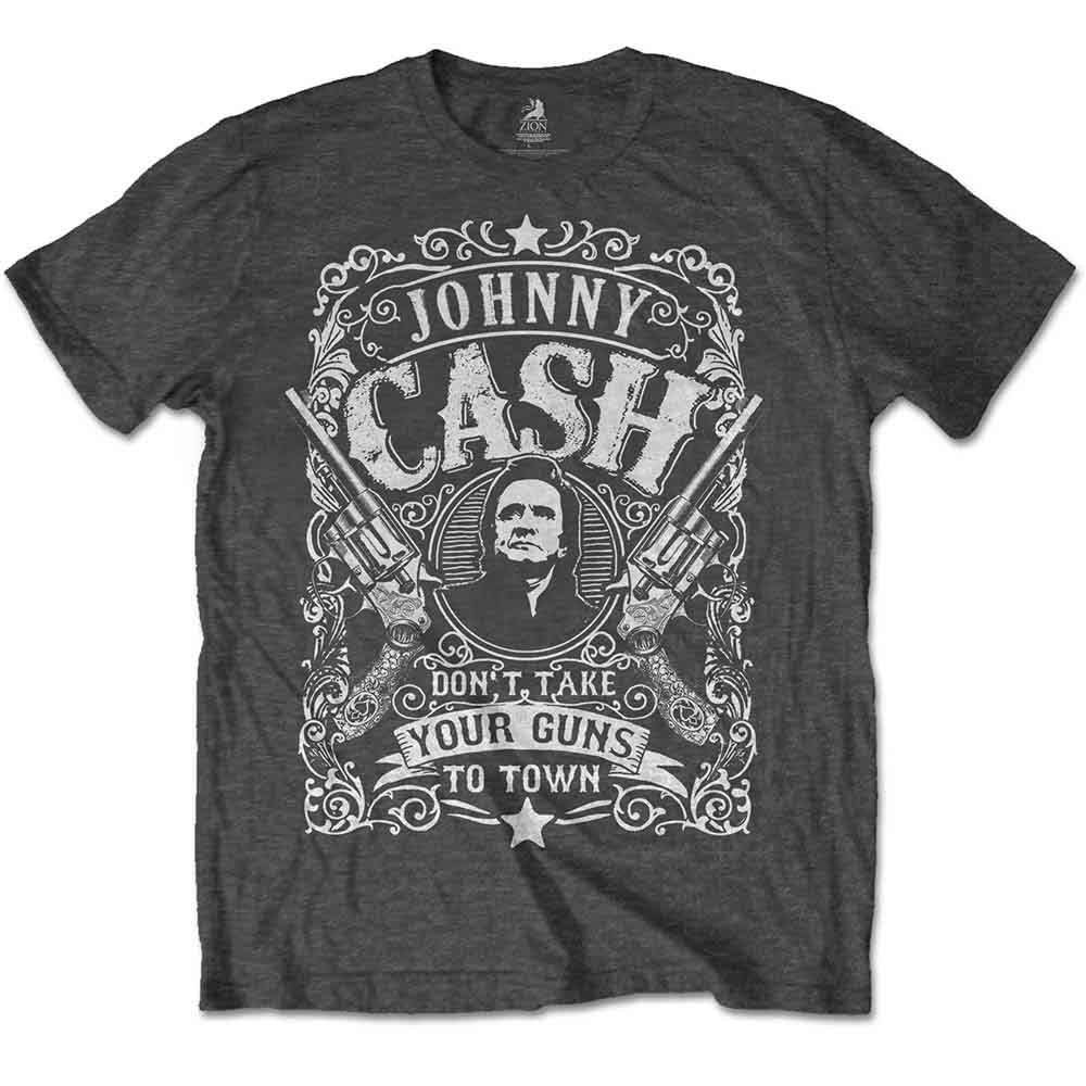 Johnny Cash Don't take your guns to town Mens T Shirt