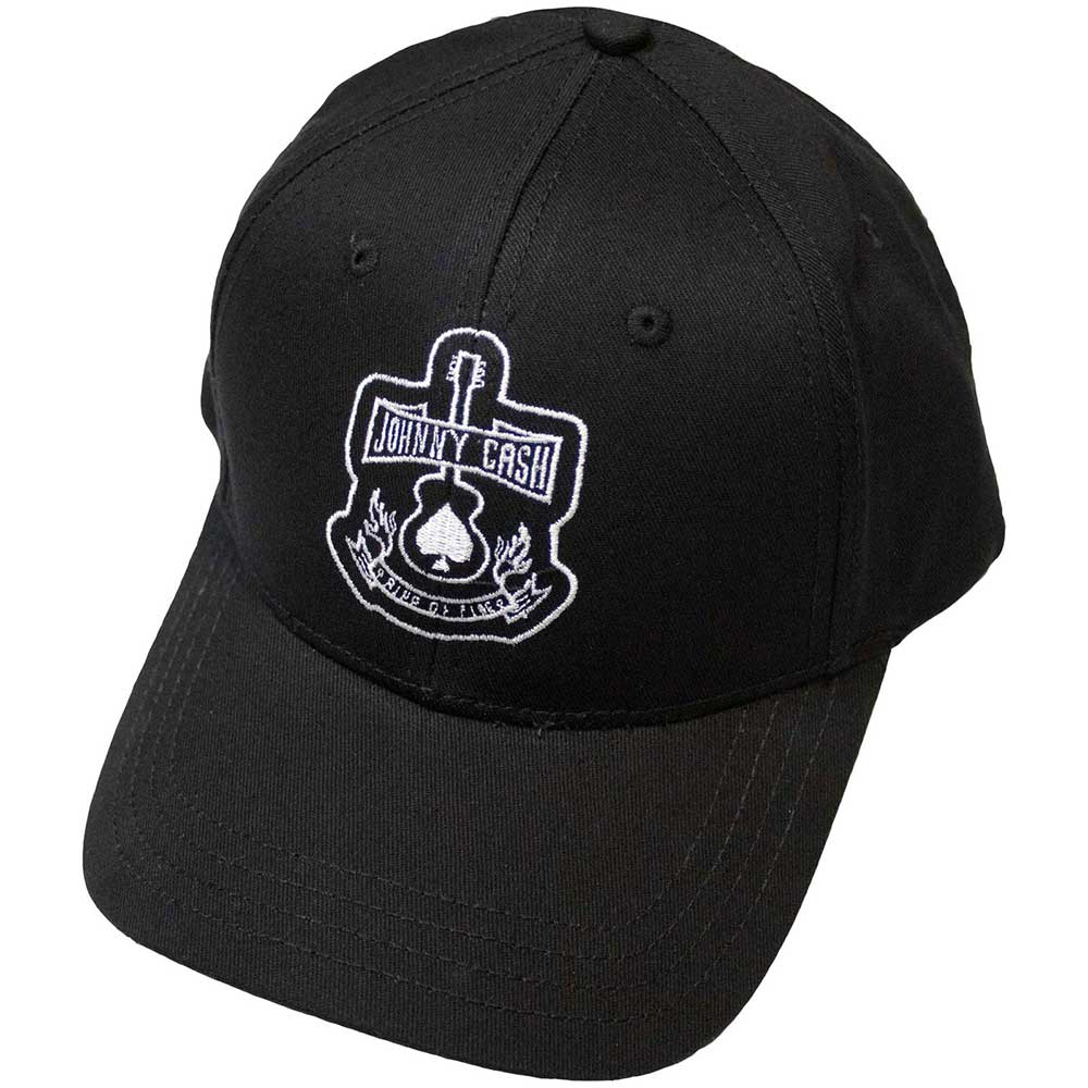 Johnny Cash Guitar Hat Black