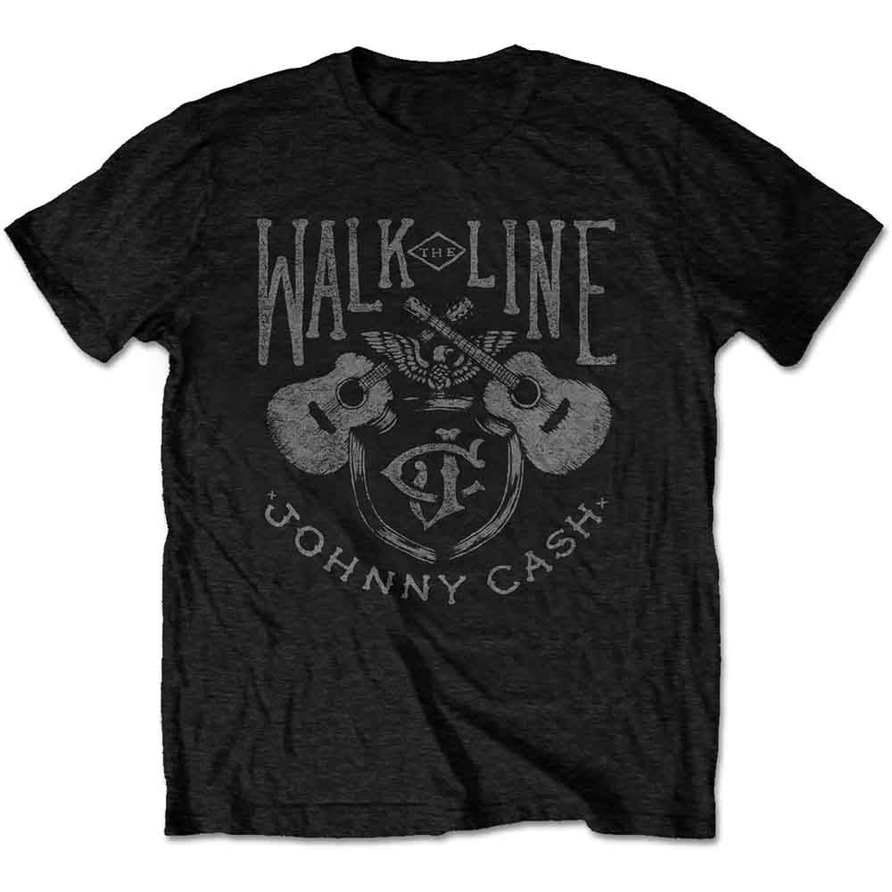 Johnny Cash Walk The Line Mens T Shirt