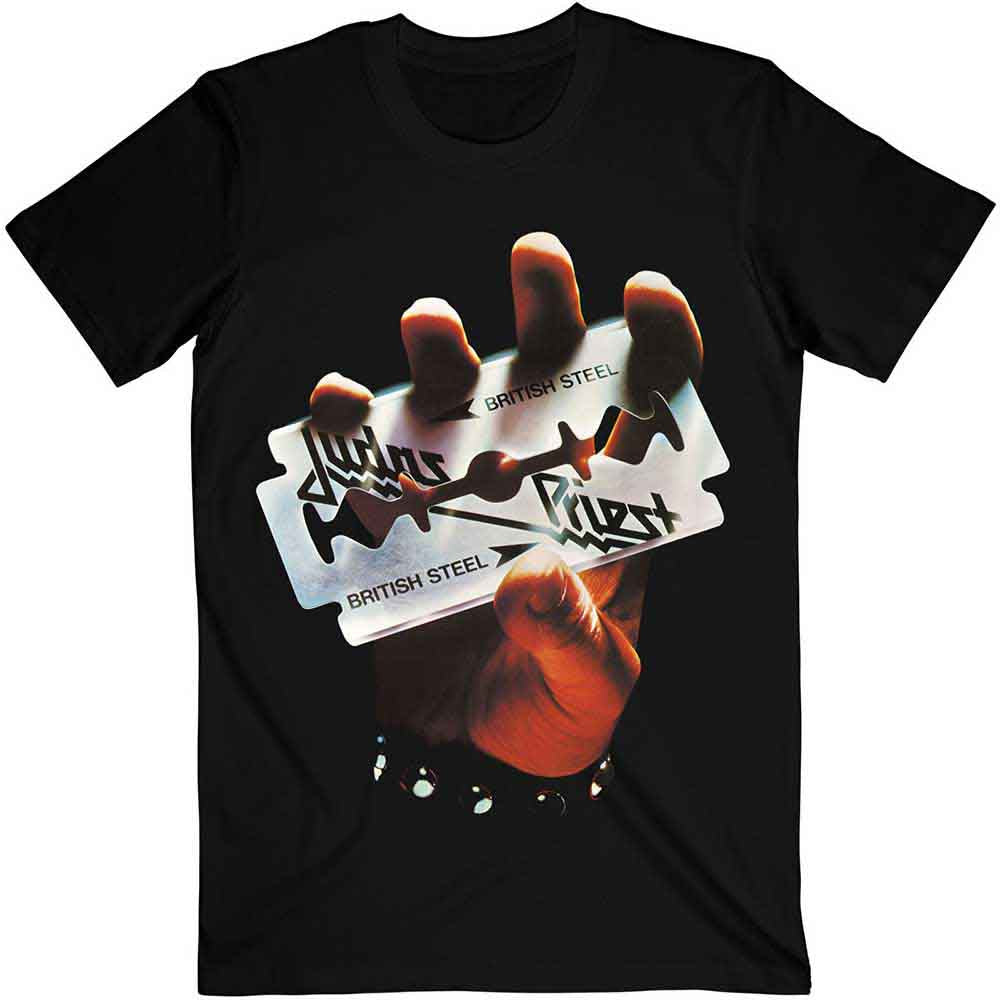 Judas Priest British Steel Mens T Shirt