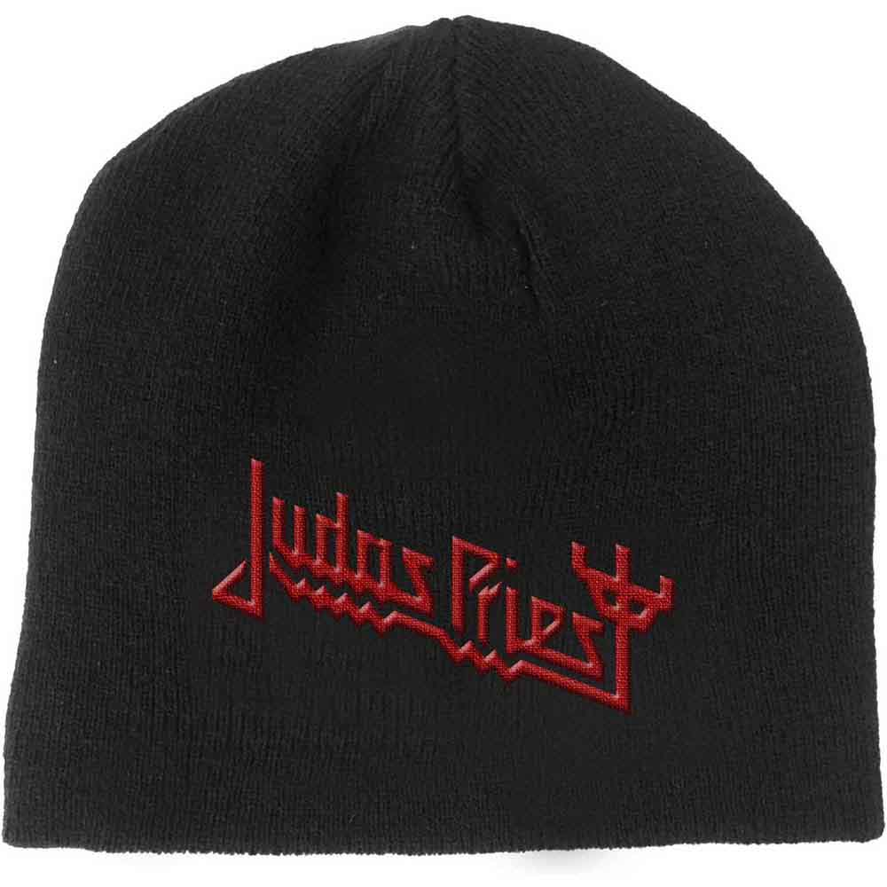Judas Priest Fork Logo Beanie Hat Black