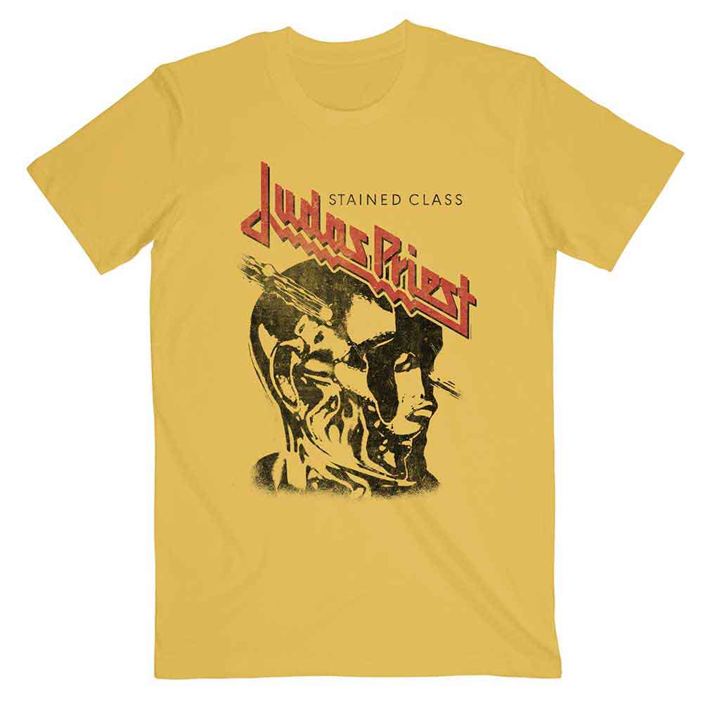 Judas Priest Stained Class Vintage Head Mens T Shirt