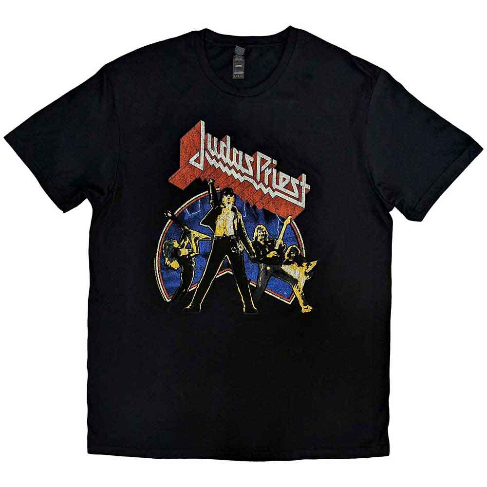 Judas Priest Unleashed Version 2 Mens T Shirt