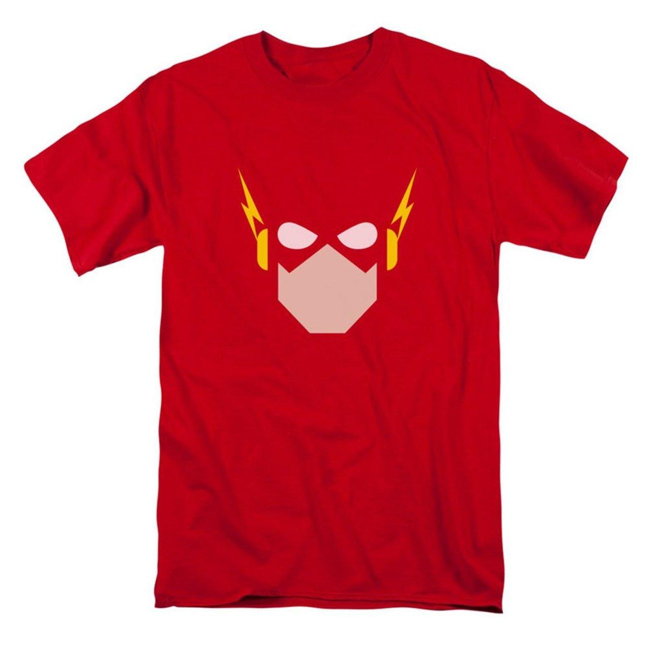 Justice League America Flash Head T Shirt