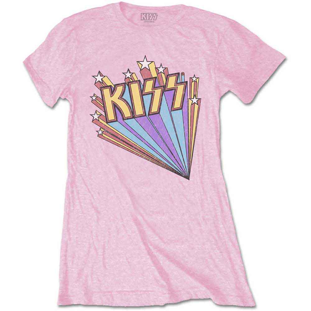 Kiss Stars Womens T Shirt