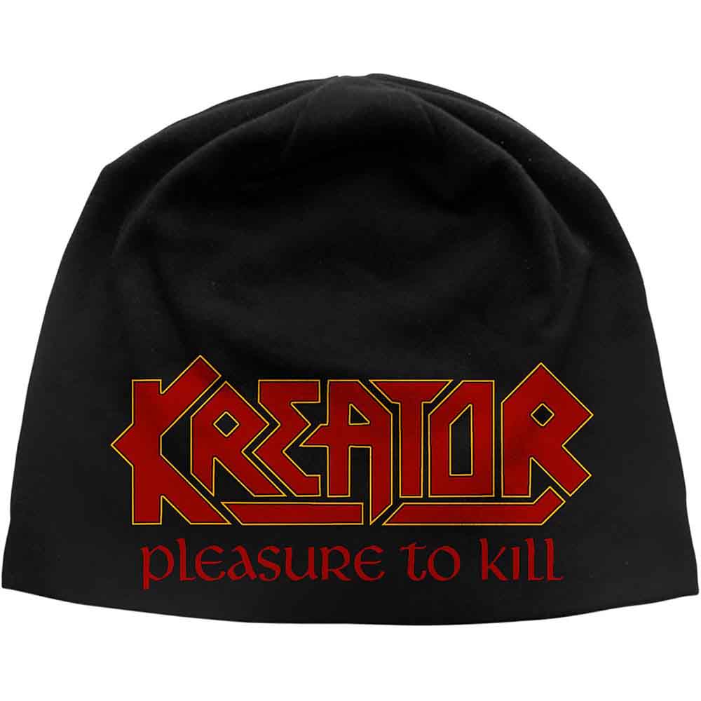 Kreator Pleasure To Kill Beanie Hat Black