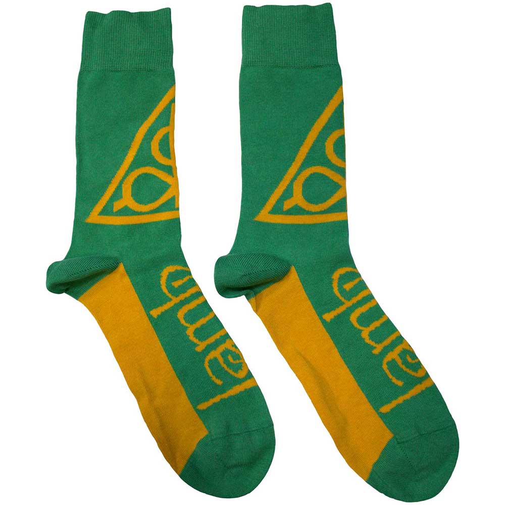 Lamb Of God Triangle Socks Green