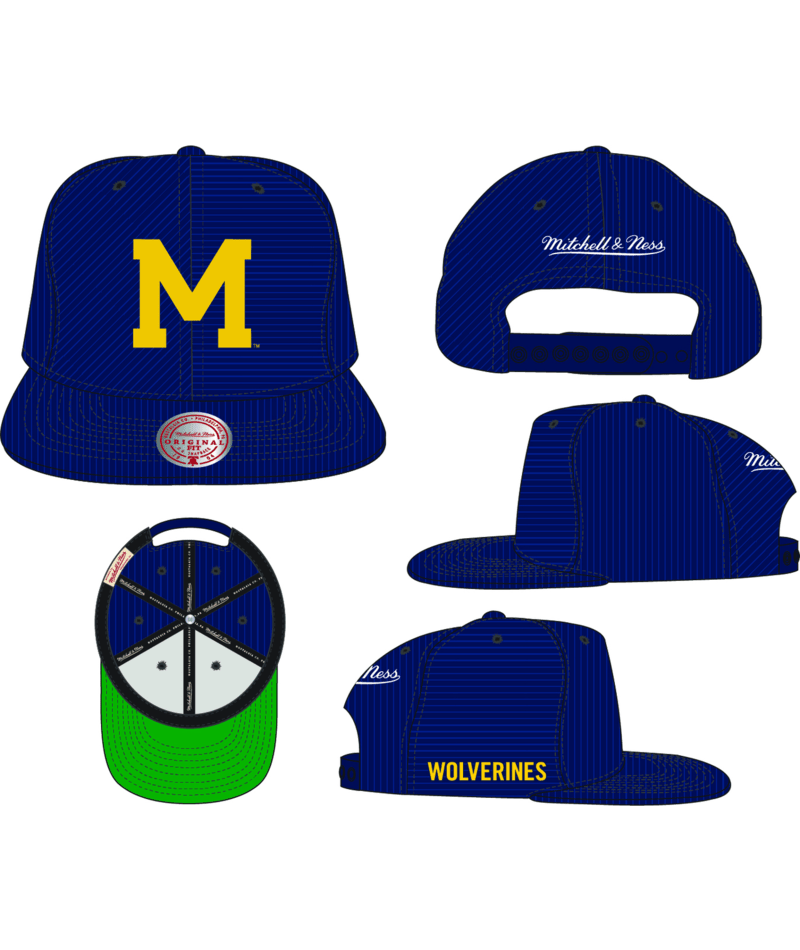 Michigan Wolverines - NCAA All Directions Snapback Hat