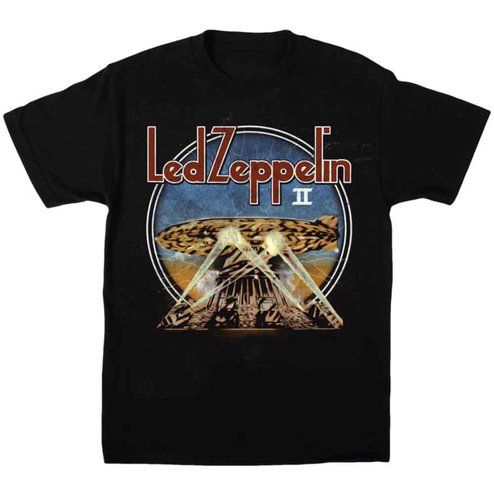 Led Zeppelin LZII Searchlights Mens T Shirt