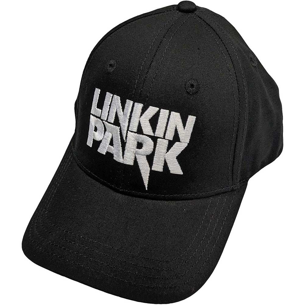 Linkin Park White Logo Hat Black