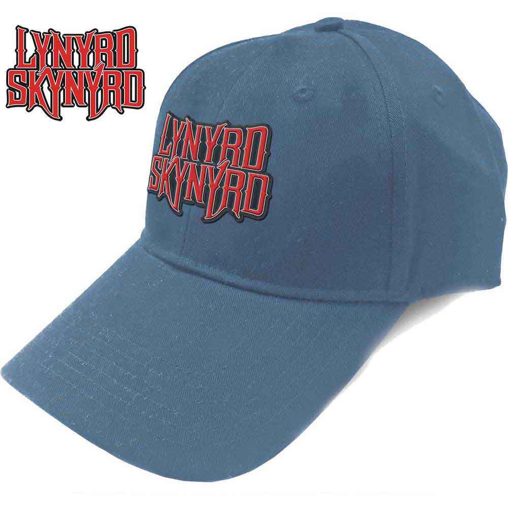 Lynyrd Skynyrd Logo Hat Blue