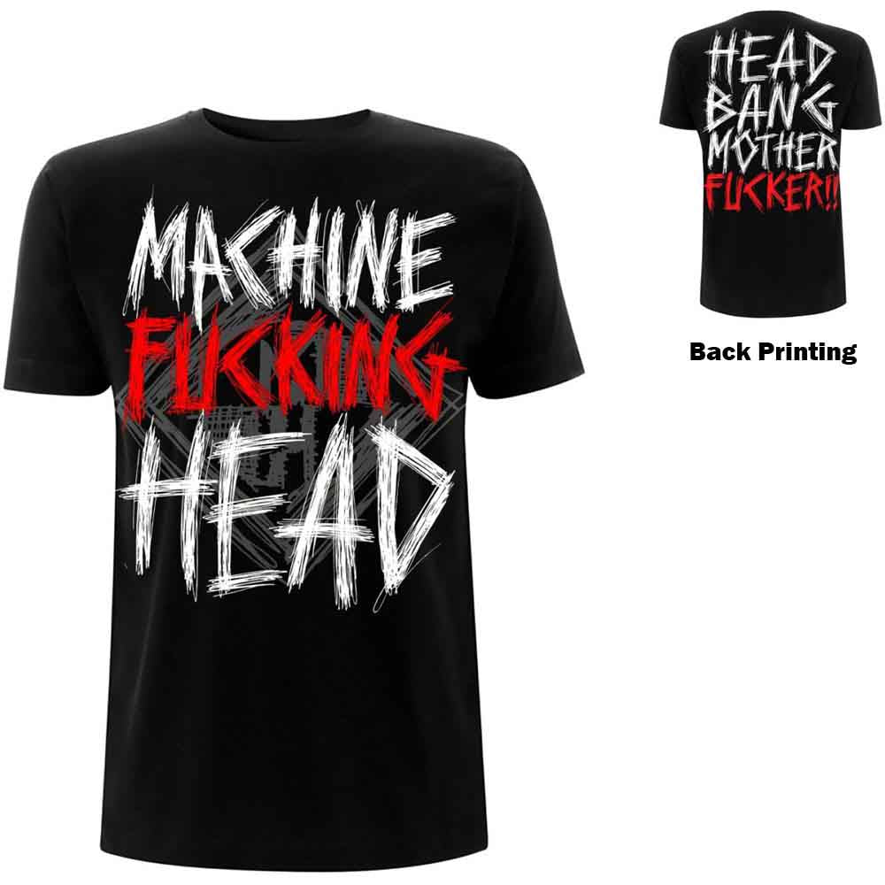 Machine Head Bang Your Head Mens T Shirt