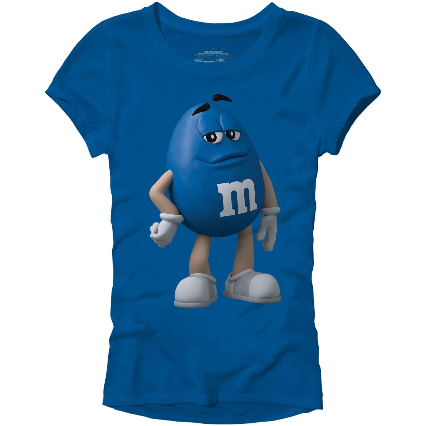 M&M's Candy Character Face Juniors T Shirt