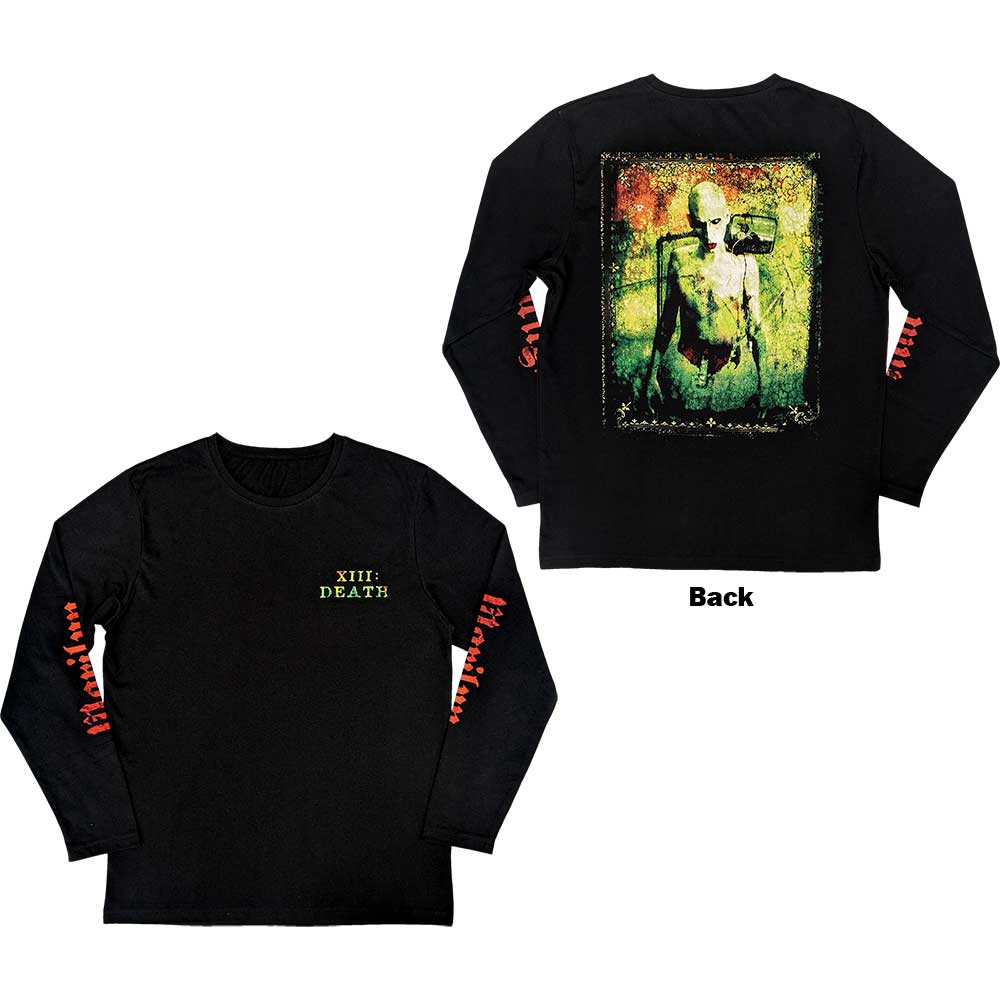 Marilyn Manson Death Long Sleeve Shirt