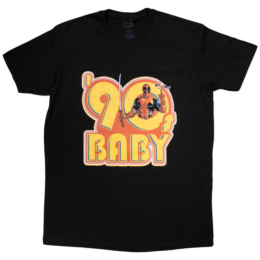Marvel Comics Deadpool '90s Baby Mens T Shirt
