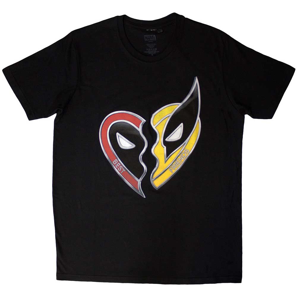 Marvel Comics Deadpool Best Friends Mens T Shirt