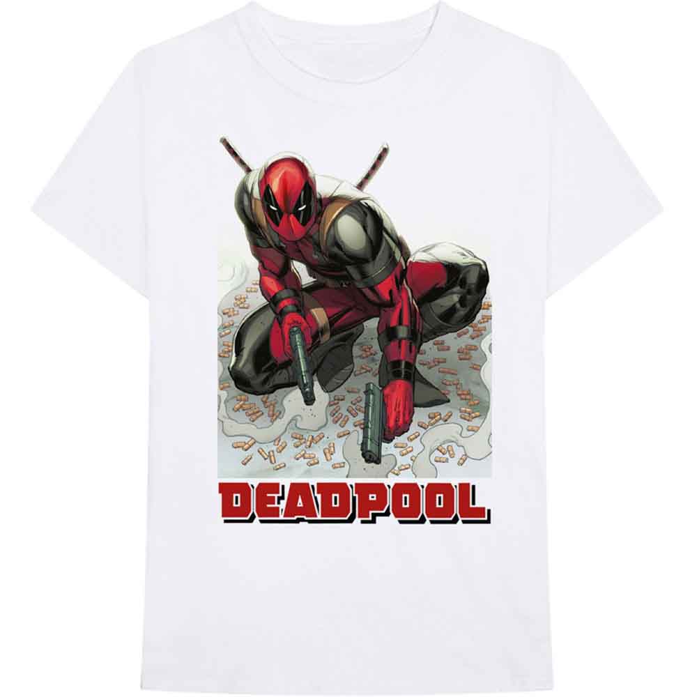 Marvel Comics Deadpool Bullet Mens T Shirt