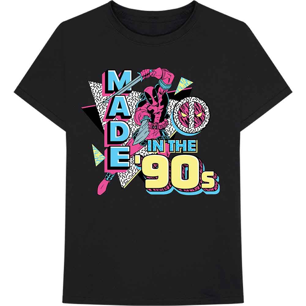 Marvel Comics Deadpool Made In The 90s Mens T Shirt